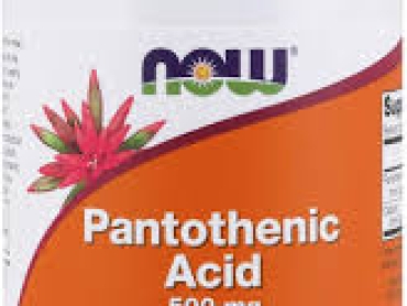 Vitamin B5 Pantothenic Acid Pills