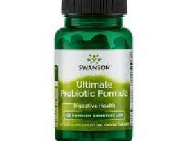 Ultimate Probiotic Formula Digestive Health Immune System Support 66 Billion CFU Prebiotic NutraFlora scFOS 30 DRcaps Veggie Capsules dosage