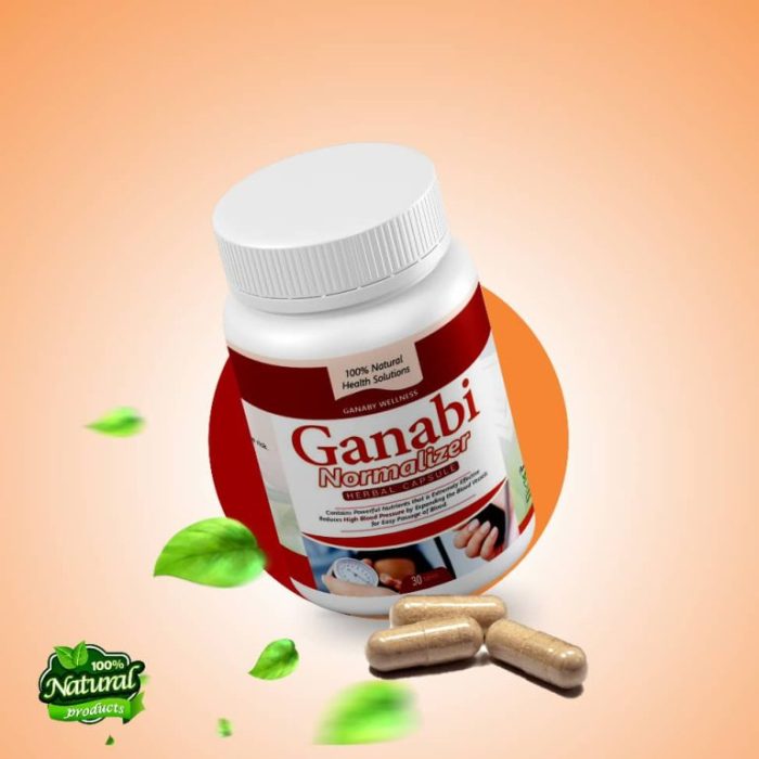 Ganabi Normalizer Herbal Capsule Kenya
