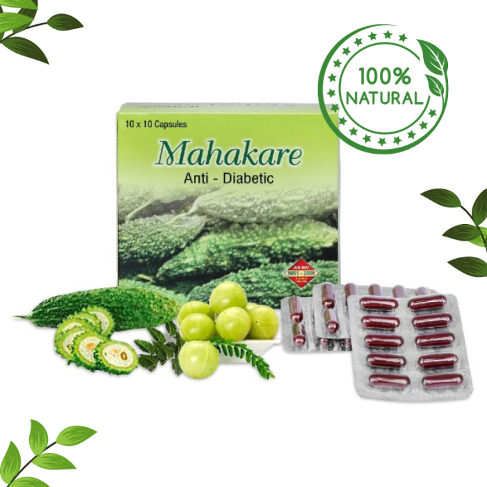 Mahakare Anti-Diabetic Capsule ingredients