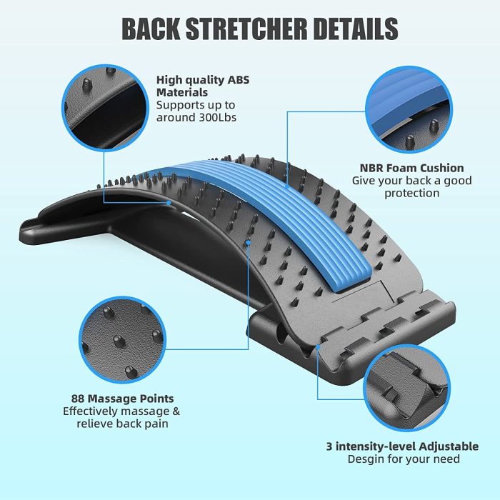 Back Stretcher for Lower Back Pain Relief